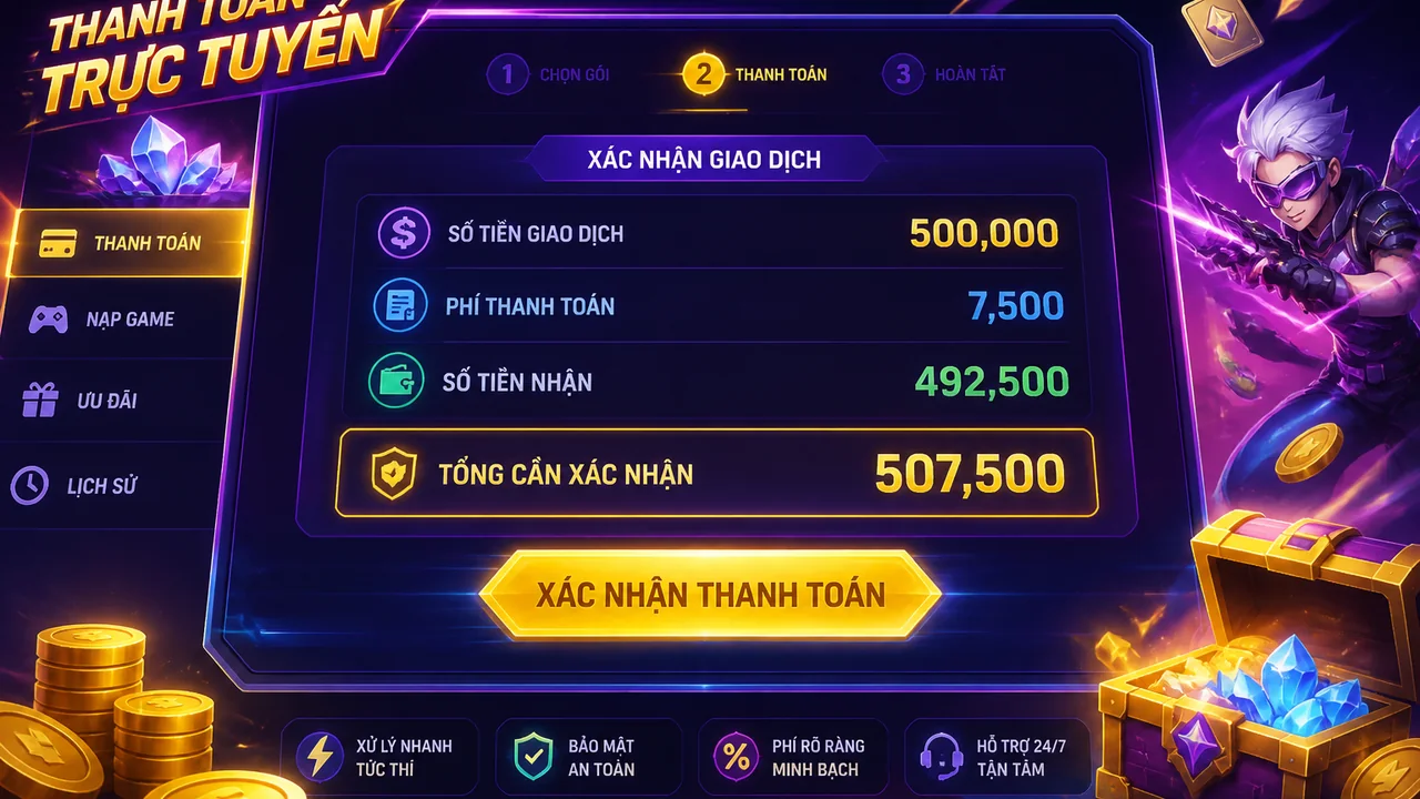 Trước khi bấm xác nhận: 89bet có hiển thị phí thanh toán không?