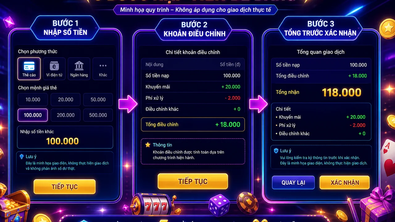 Kiểm tra số tiền trước khi xác nhận trên 89bet: cách đối chiếu nhanh cho phiên giải trí